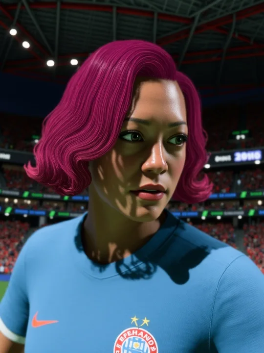 Striker created in Pro Clubs Studio