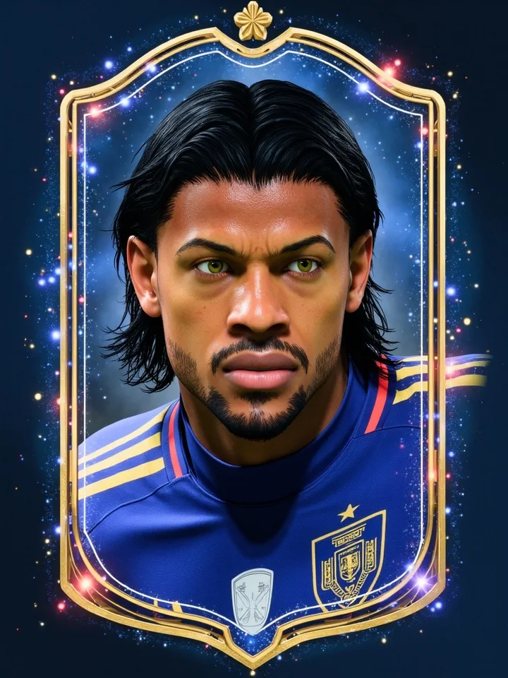 Fantasy player card featuring the winger virtual Pro