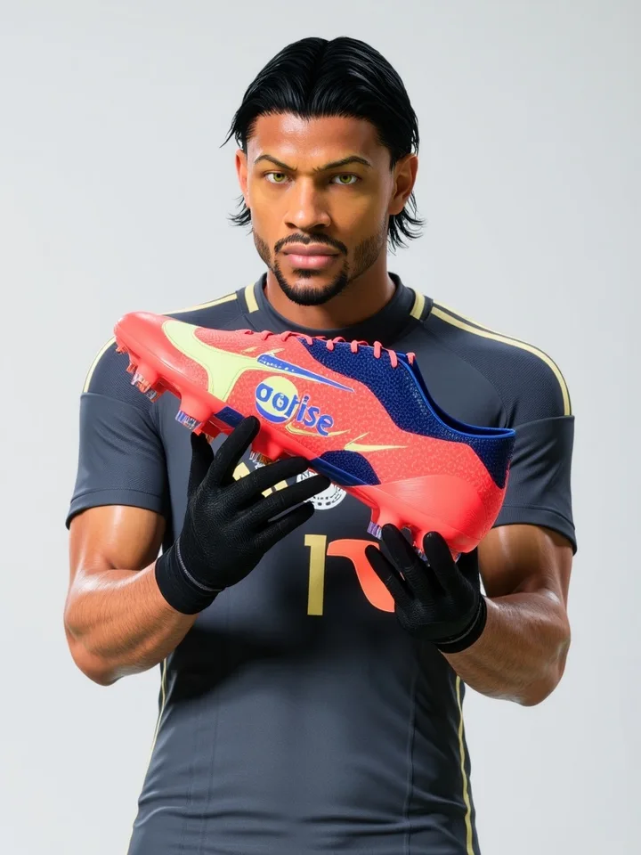 Sponsor-style boot graphic featuring the winger virtual Pro