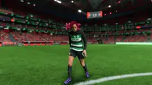 Additional in-game screenshot of the same striker